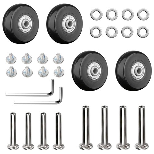 50x18mm luggage wheels set - 50x18mm,