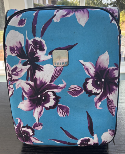 Tripp blue purple floral - floral, 2