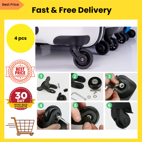 50x18mm luggage wheels - wheels, set