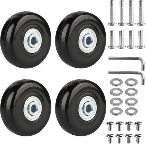 50x18mm luggage wheels - 50x18mm, set